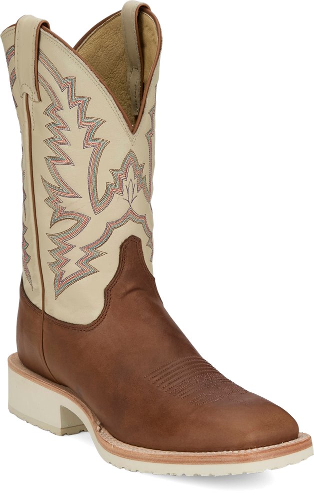 BR394 Justin Trainor Boot Caramel Brown Cowhide