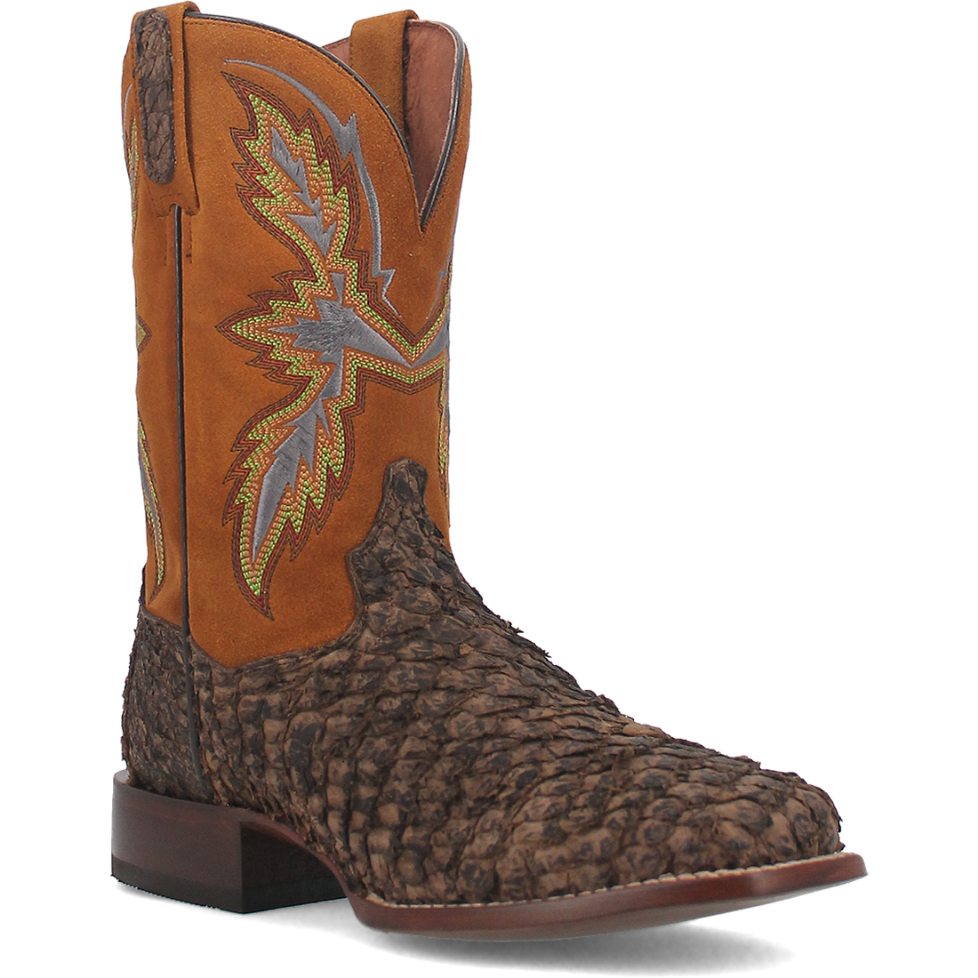 DP4102 Dan Post Dorsal Sea Bass Leather Boot (Tobacco/Brown)