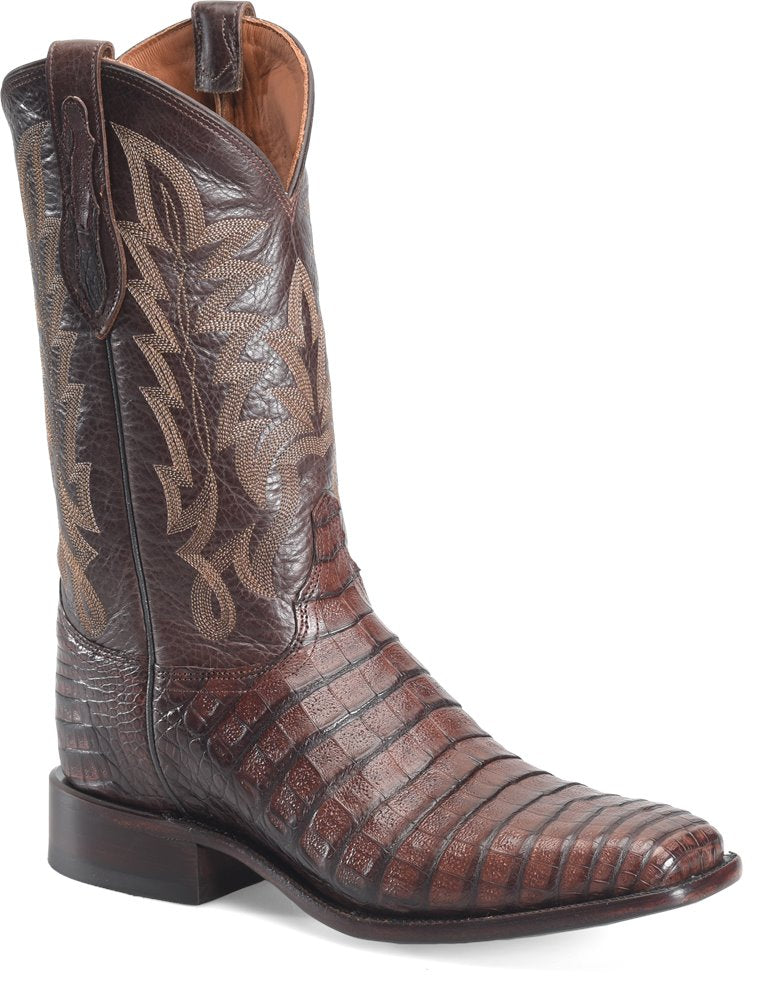 GR5332 Justin Panama Brown Caiman Boot
