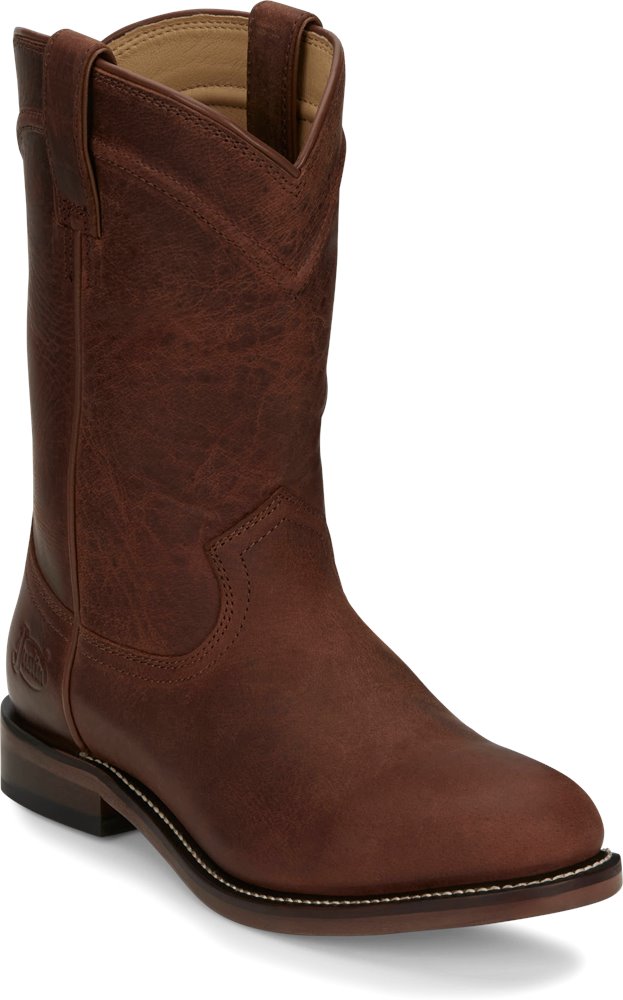 RP3740 Justin Braswell Brown Roper Boot